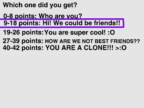 <>How CEN am I?<>