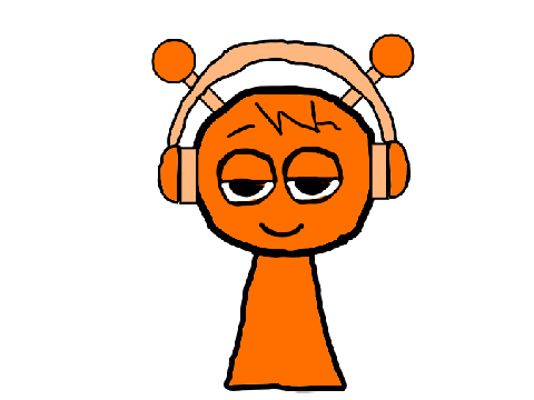 オレンのキャラクター「スプランキー」