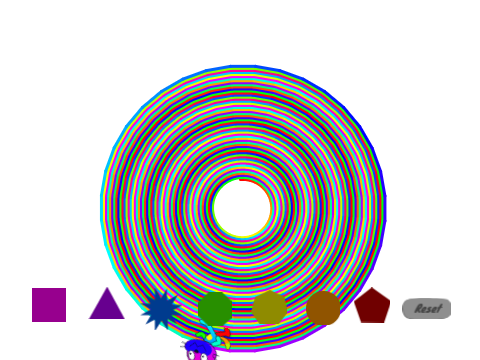 shape spiral drawer