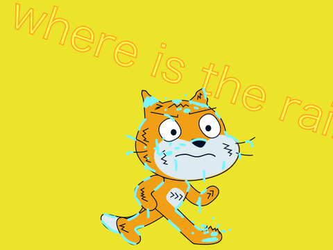 a ytp of the hit project "the scratch 3.0 show"'s third episode: rain