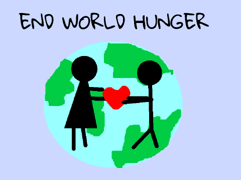 END WORLD HUNGER
