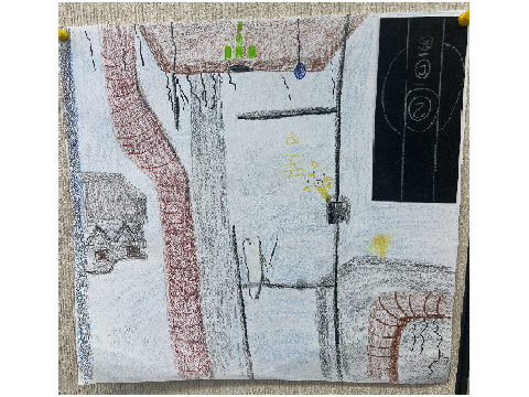 Mini school project art dump