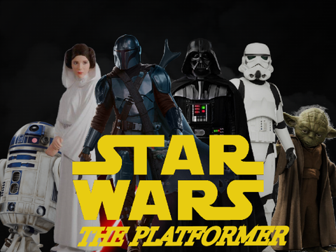 Star Wars - platformer - by minetester - #games #all