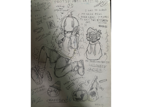 Traditional art dump