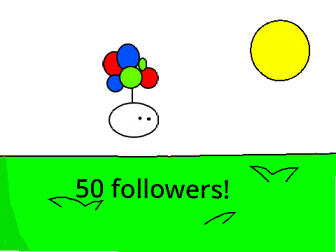 50 followers!