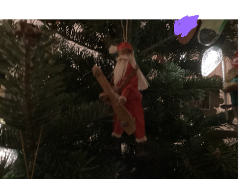 when santa has a banjo