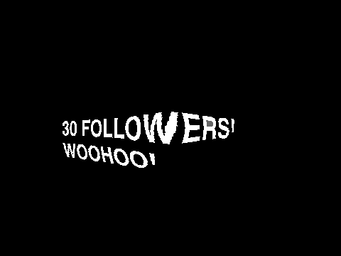30 followers!
