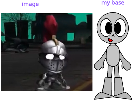 can someone make this tiny knight a vector