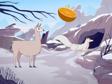 Llama and the Orange v.2