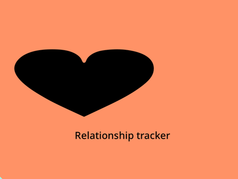 ☾Snap’s  RelationShip tracker ❣︎☽