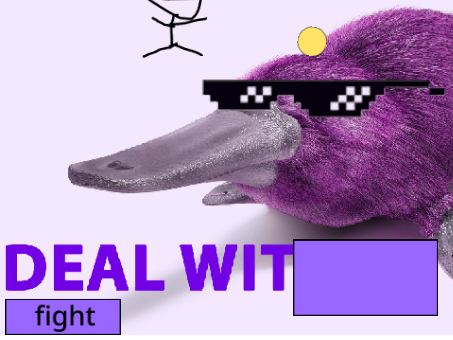 [REUPLOAD] platypus fight.