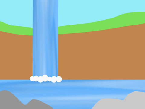 Waterfall Parallax