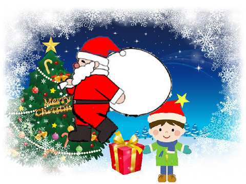 クリスマス　サンタ