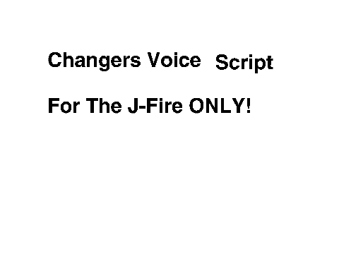 Katey voice script