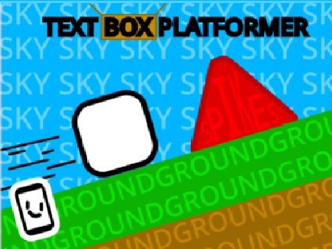 Textbox Platformer 1.0 || #Games #All