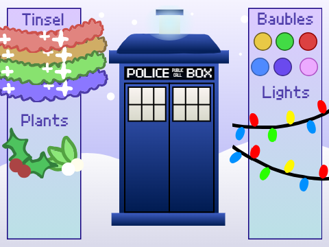Festive TARDIS Decorating (Demo)