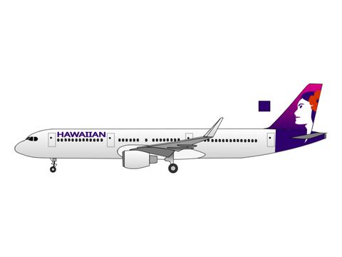 Hawaiian Airlines A321 Vector (unfinished)