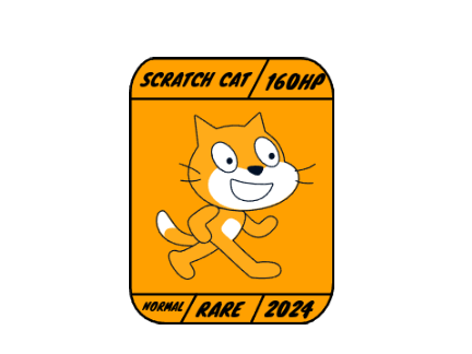 scratch cat card