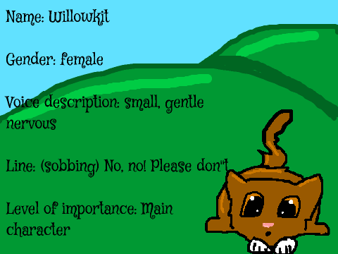 Willowkit voice auditions! *CLOSED*