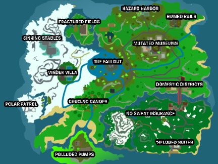 Fortnite Chapter 7 Map Concept (Season 1-2) (old)
