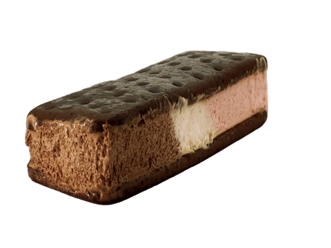 Spinning ice cream sandwich 