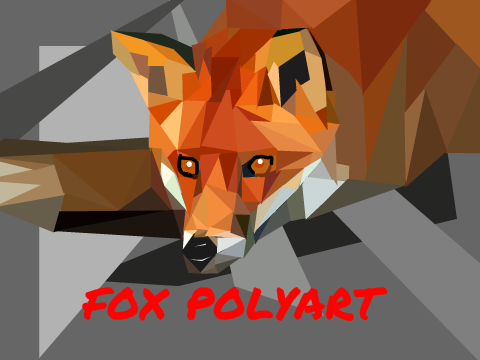 ~Fox Polyart~