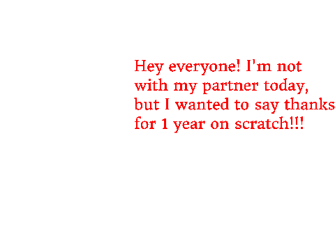 1 year!