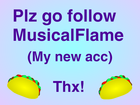 New account!