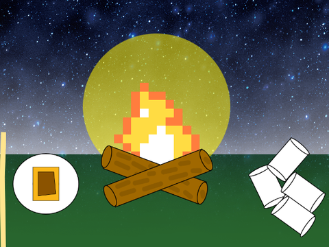 Smore making camp