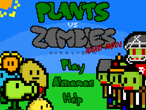 PvZ: Scratched DEMO hard mode
