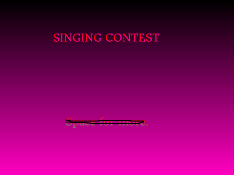 Singing Contest {OPEN} remix