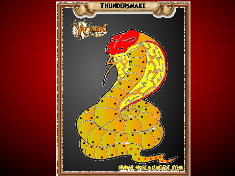 Thunder Snake coloring contest (ends Nov 15th) remix