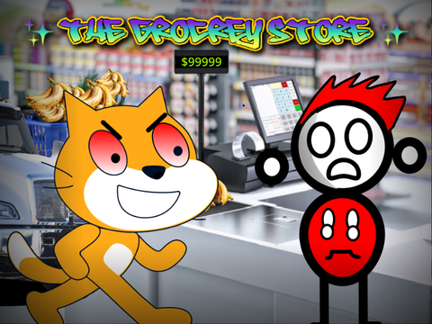 ✨ The grocery store✨ (animation) #meme #animation #funny