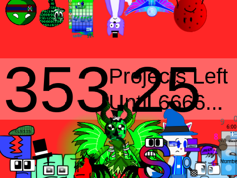 353.25 Projects Left...