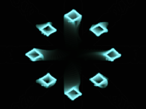 Glowing Shapes