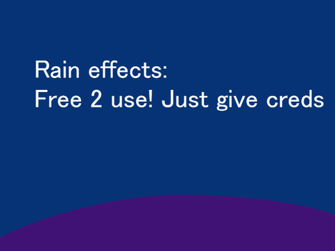 Rain effect (feel free 2 use!)