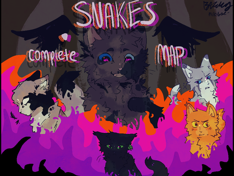 SNAKES|COMPLETE ASHFUR AU MAP