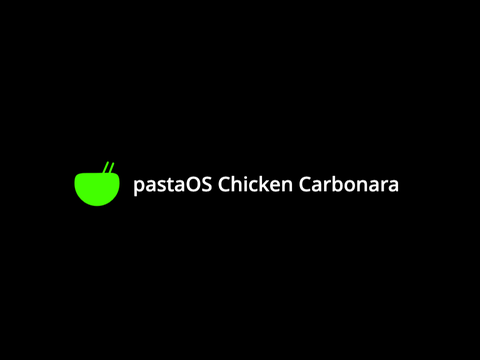 pastaOS Chicken Carbonara