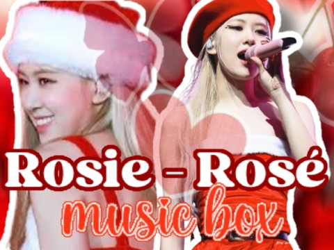 Rosie - Rosé music box