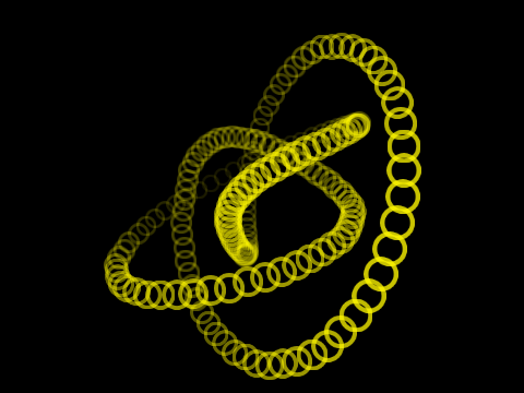 Figure-eight knot (180 clones)