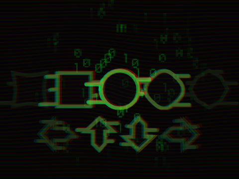 custom glitch effect