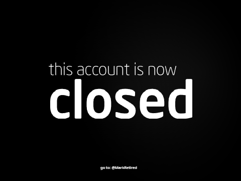 this account is now closed