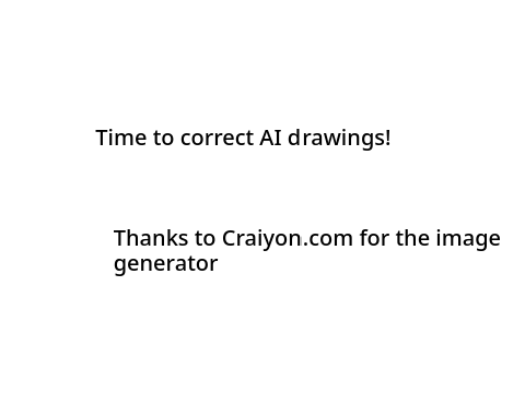 Correcting AI drawings pt 2!!!