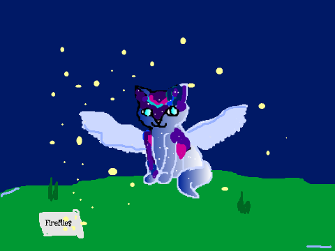 Winged Cat CC - Fireflies remix