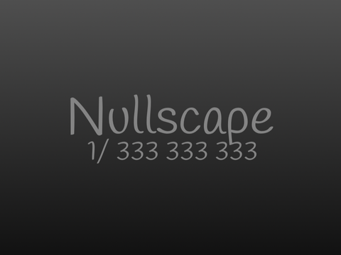 nullscape | 1 - 333 333 333