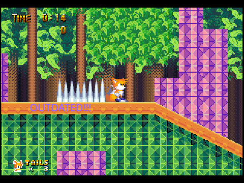 Bounce Forest Screenshot - Sonic Exo-Planet