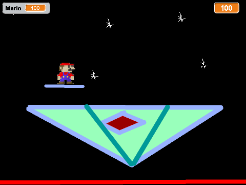 Mario VS Master Hand