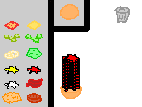 make a burger (demo)