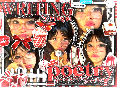 ꒰꒰ w͟r͟i͟t͟i͟n͟g͟ ╰─ ⛸️ ─╮ p☆etry ▞