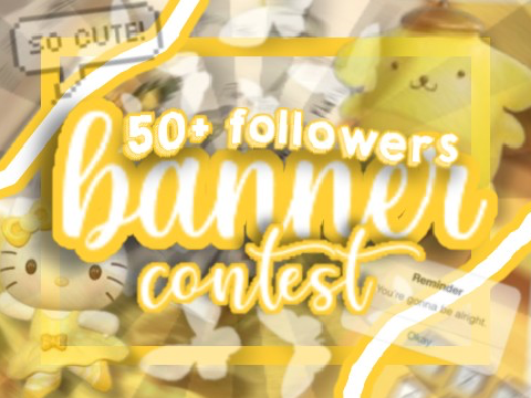 50+ banner contest!